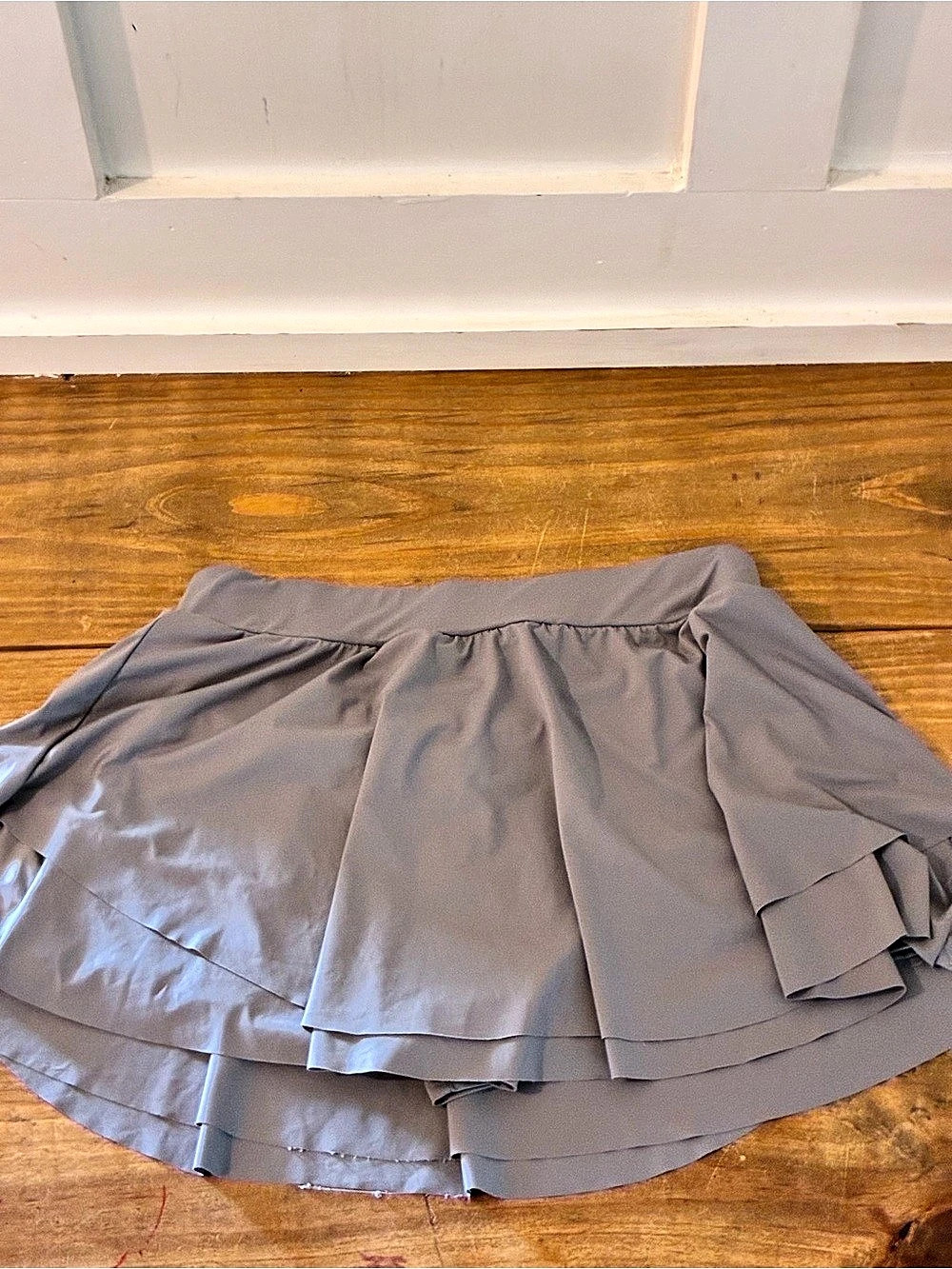 INDERO R/N# 141515 Athletic Skort in Gray Size XL